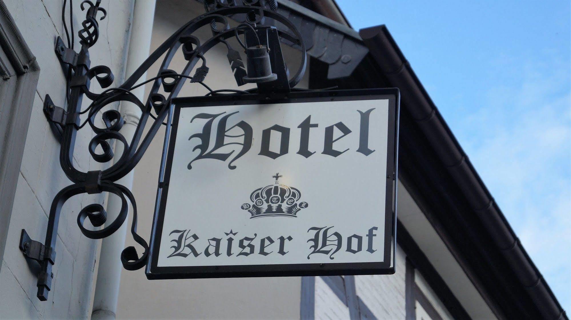 גוסלר Hotel Kaiserhof מראה חיצוני תמונה